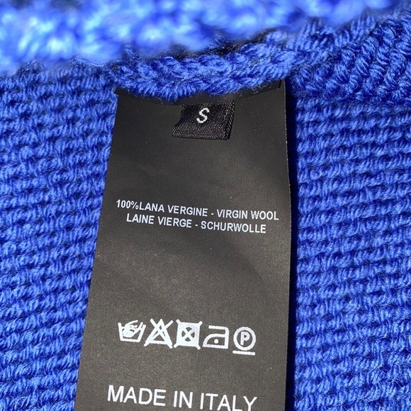 Raf Simons RS Cropped Oversized wool sweater - Picture 2 of 3